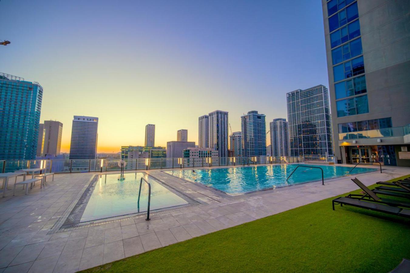 Apartamento Luxury Loft - Free Parking - Ocean View - Brickell Downtown Miami Exterior foto
