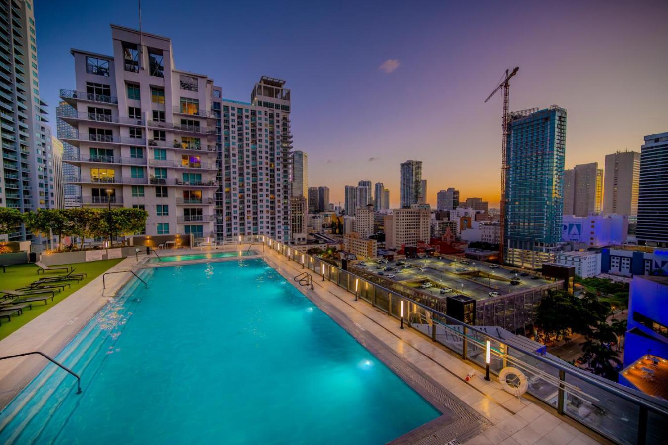 Apartamento Luxury Loft - Free Parking - Ocean View - Brickell Downtown Miami Exterior foto