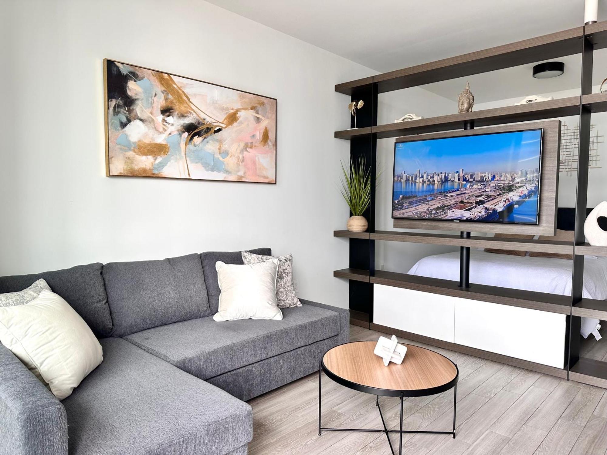 Apartamento Luxury Loft - Free Parking - Ocean View - Brickell Downtown Miami Habitación foto