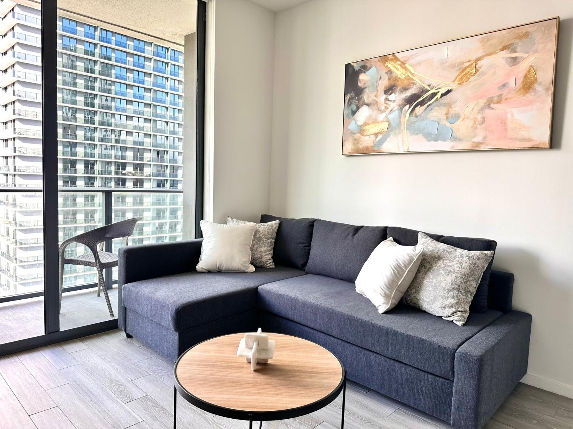 Apartamento Luxury Loft - Free Parking - Ocean View - Brickell Downtown Miami Habitación foto